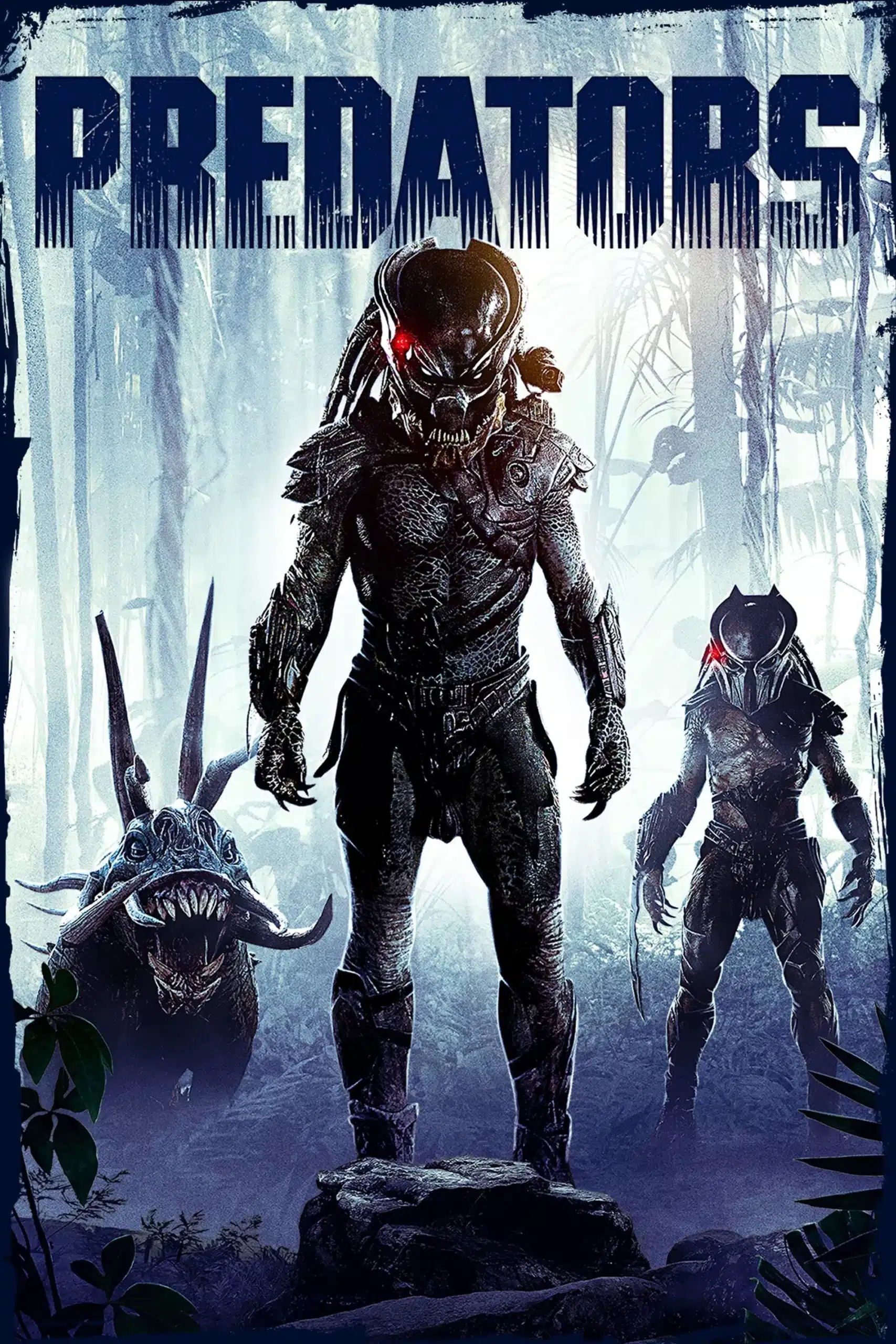 Free Predators (2010) (Hindi + English) Dual Audio Hollywood Movie BluRay HD ESub
