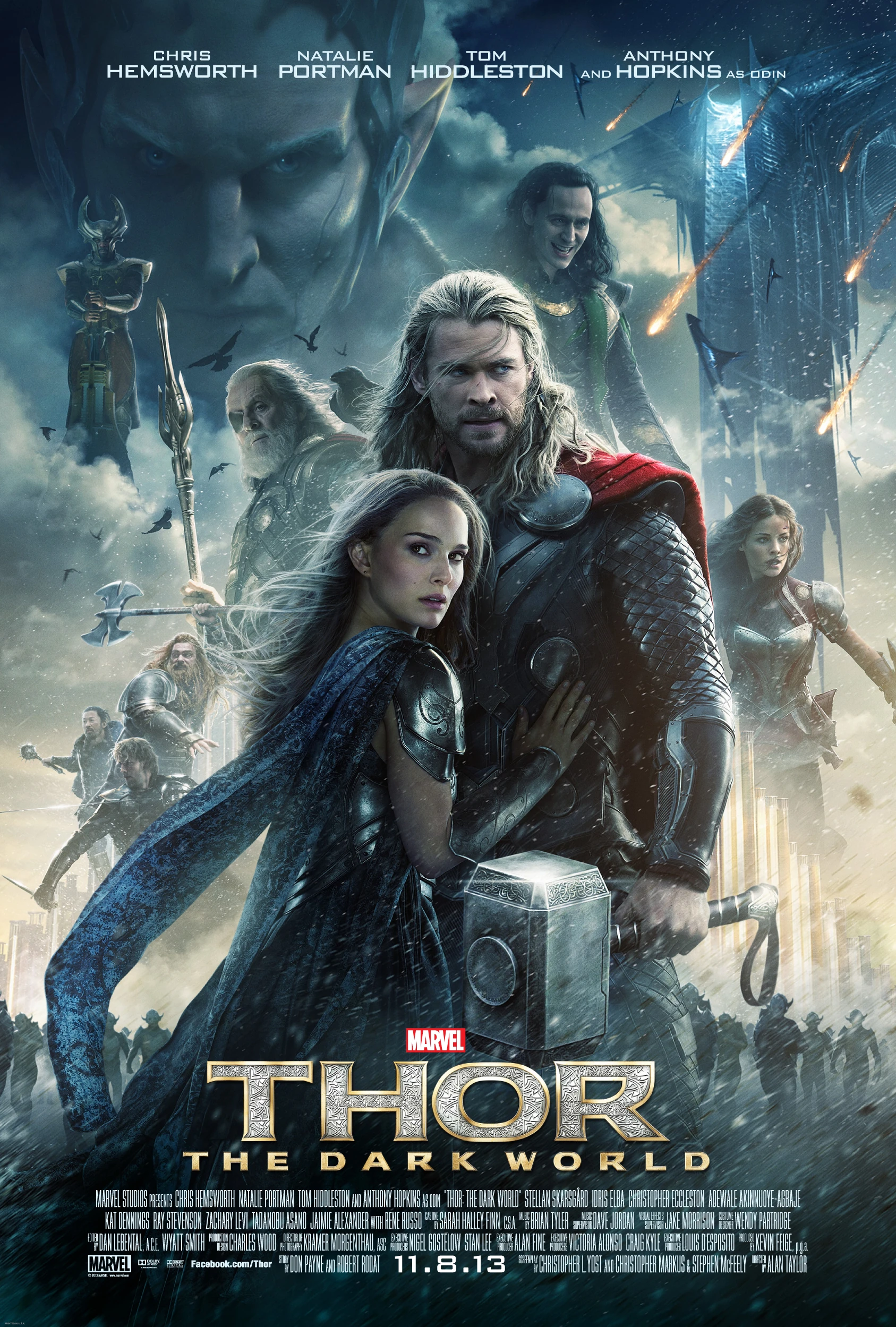 Free Thor: The Dark World (2013) (Hindi + English) Dual Audio MCU Movie BluRay HD ESub